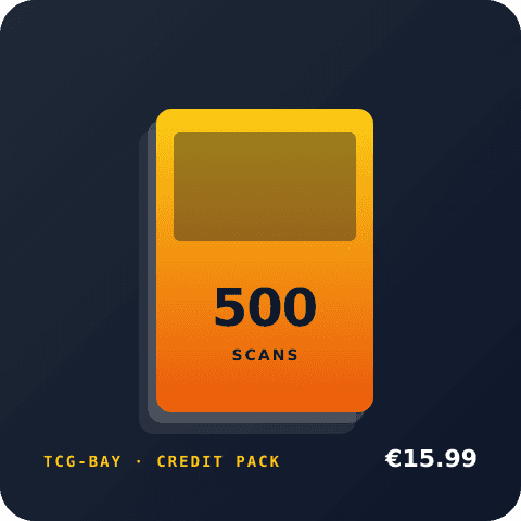 500 card credit pack — €15.99